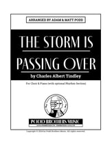 The Storm Is Passing Over SATB choral sheet music cover